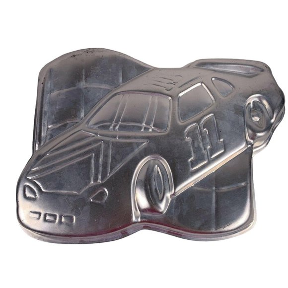 Vintage Wilton #11 Race Car Cake Pan 1997 Baking Mold 2105-1350 - Picture 3 of 12